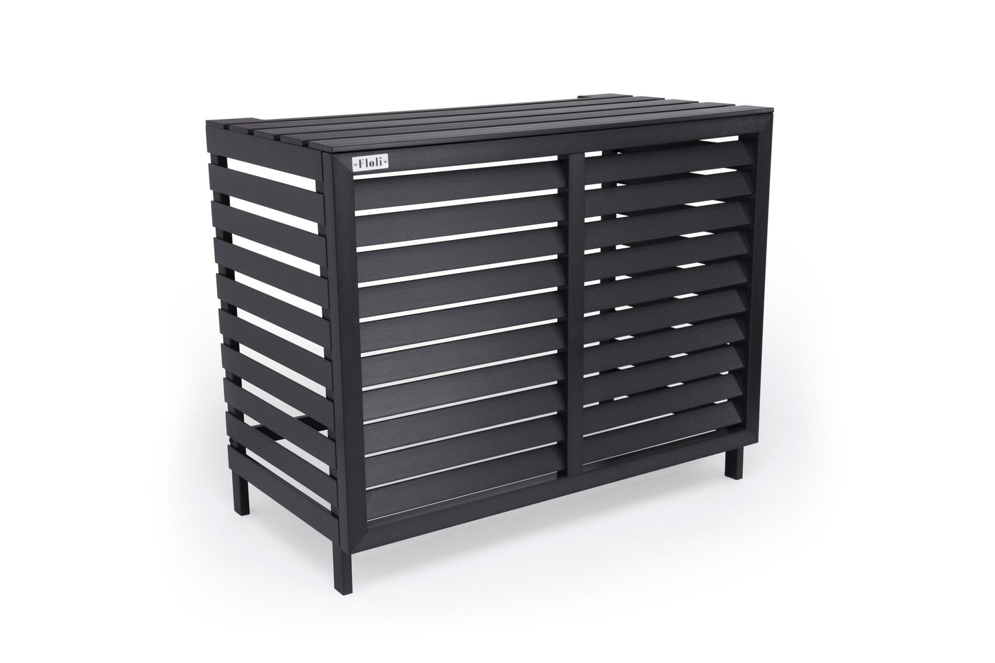 Kunststof Airco Omkasting Cover – Buitenunit Omkasting "Grijs " ANTRACIET RAL 7016 85x105x54