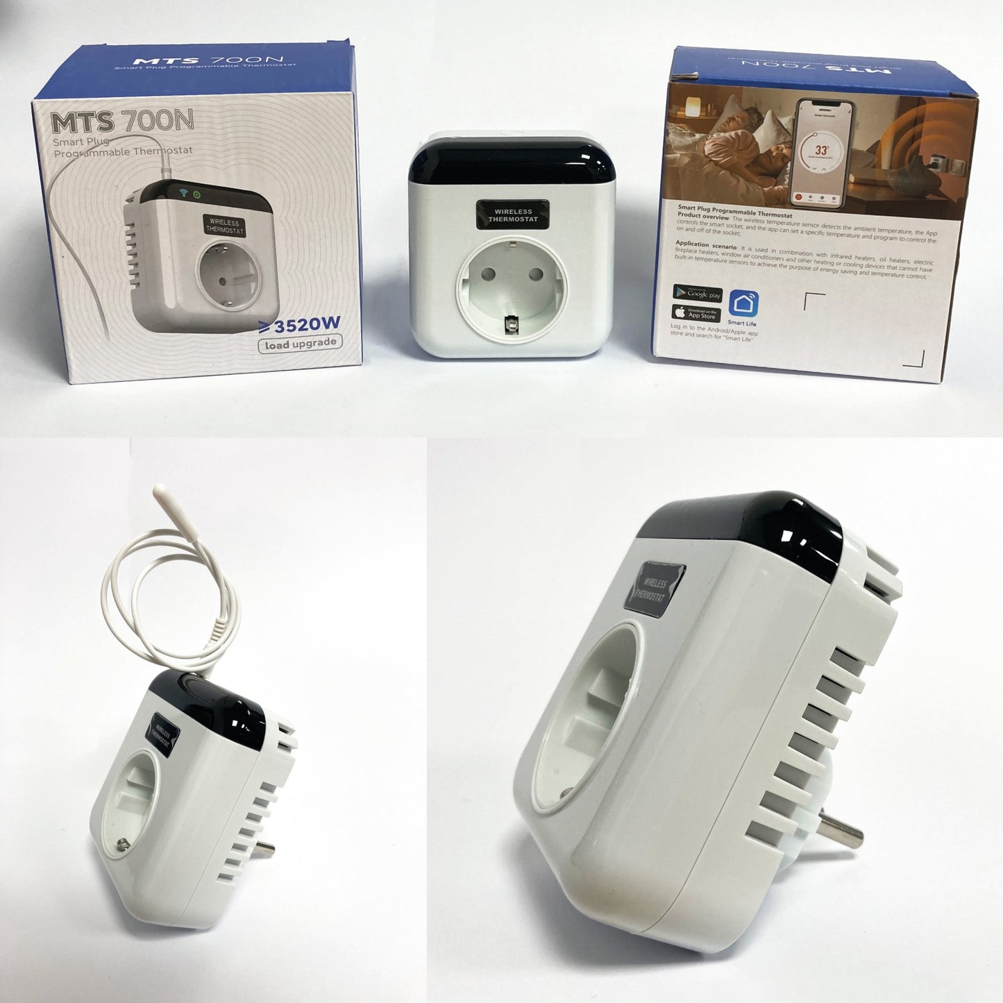 Wifi thermostaat | stekker thermostaat | slimme thermostaat stekker