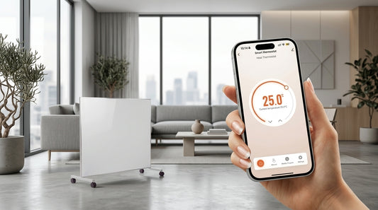 Infrarood verwarmingspaneel | 600 watt met thermostaat en wifi | carbon paneel type 2026